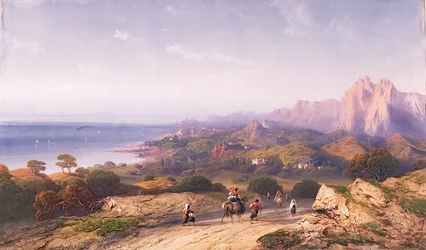 Zuidkust vanaf Kaap S. Teodoro